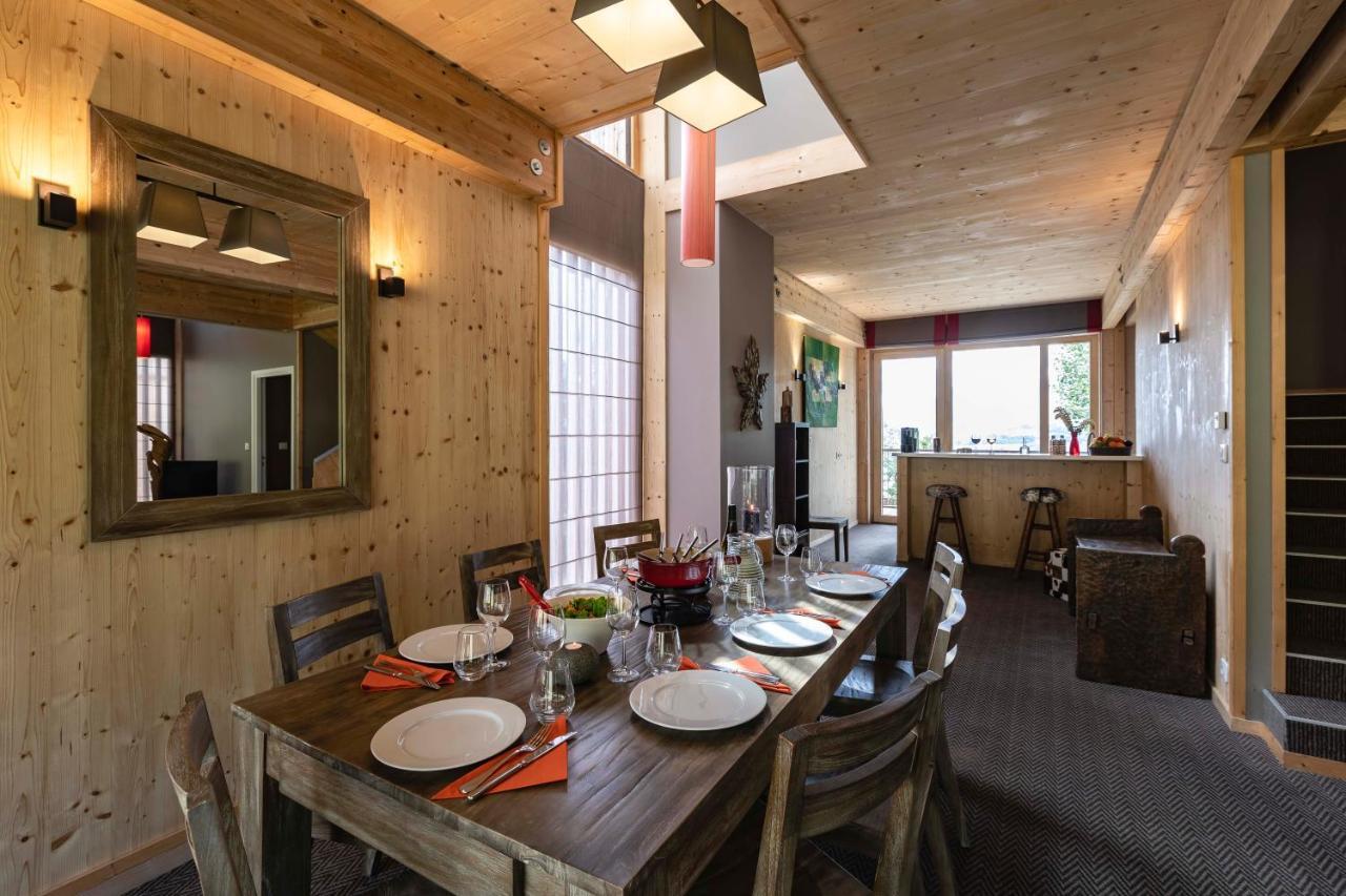 L'Aiguille Grive Chalets Hotel Les Arcs  Eksteriør billede